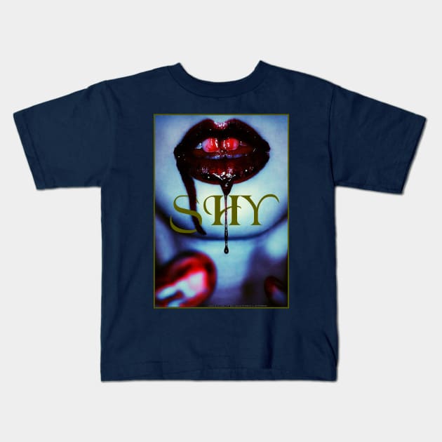 SHY Gold Kids T-Shirt by SoWhat